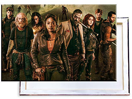 Unified Distribution Z Nation - 60x40 cm Kunstdruck auf Leinwand • erstklassige Druckqualität • Dekoration • Wandbild