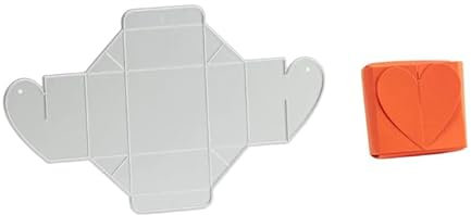 Stanzenshop Stanzschablone: Schachtel in Herzform - Kreativer Bastelspaß für liebevolle Geschenkverpackungen, individuell gestaltbar, DIY-Liebhaber Traum, besondere Überraschungsmomente kreieren.