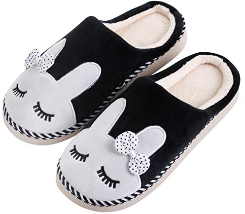 Katara Unisex Flauschige Flache HausschuheHausschuh