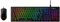 HyperX Alloy Origins – Mechanische Gaming-Tastatur, RGB, Blue mechanische Switches, langlebiges Aluminiumgehäuse, verstellbare Füße & HX-MC002B Pulsefire Surge - RGB Gaming Maus
