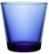 Iittala Kartio Trinkgläser 2er Set Spülmaschinenfest in der Farbe Ultramarinblau, 210ml, 1062693, Blau