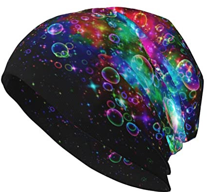 YINGD Beanies Hat Bunte Bubble Beanie Weiche Atmungsaktive Strickmütze für Männer und Frauen, #172, One size