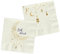 Folat 24894 Eid Mubarak Serviettes Etoile Lune Blanc Or 33x33 cm 20 pièces-Décoration Ramadan Aid Moubarak, 33 x 33 cm