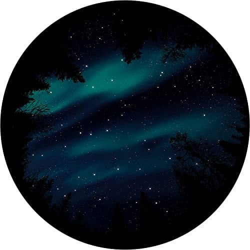 Ecegeva Slide Discs for Orzorz Star Projector Galaxy Night Light and Galaxy Projector, HD Display Slide for Planetarium Projector or Constellation Projector (Blue Aurora