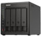 Qnap TS-453E 8G, NAS 4 baies (processeur Intel® Celeron® J6412 4 cœurs/4 thread, turbo jusqu'à 2,6 GHz, double 2,5 GbE) Bundle de 24 To avec 4 disques durs WD RED Plus de 6 To