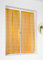 Linder - Vetri a Coppia di cordoncini in poliestere giallo 55 x 120 cm