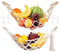 Durratou 2 x Hängematte, Makramee-Obst-Hängematte, Obst-Hängematte für Küche, unter Schrank, Bananenobst-Hängematte, wiederverwendbar, langlebig
