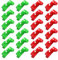 JNNJ 24 Stück Türschloss-Stangenclips, Universal Auto Türschloss Stangen Halteclips Klammer Clips, Auto Gemischte Universal Türschloss Rod Clip Seitenverschlüsse