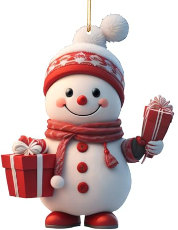 1 Teiliges Basteln Weihnachten Lustige Tannenbaumschmuck Ornamente Weihnachtsbaum Anhänger Cartoon Deko Weihnachten Acryl Anhänger Weihnachten Basteln Funny Weihnachten Deko Auto Anhänger