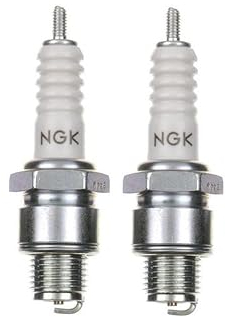 2x Zündkerze B8HS passend für BMW R25–R69, Derbi Atlantis/Variant/Vamos, Hercules K50/Optima/RX-9 - Zündkerzenset 2 Stück für Roller, Moped, Motorrad