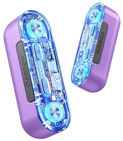 OCOOPA Hand Warmers Rechargeable 2 Pack, Magnetic Electric Handwarmer, 16 Hrs Warmth 4 Levels Heat Up to 137℉, USB-C Portable Charger 10000mAh, Raynauds, Golf, Tech Gifts for Men, Union UT2s(MagTwins)