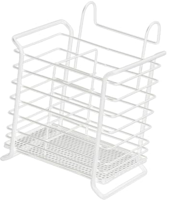COLLBATH Jaula Para Palillos Chinos De Hierro Escurridor De Palillos Organizador De Vajilla Para Cocina y Baño Soporte Para Secar Utensilios