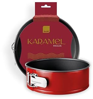IBILI - Molde Desmontable Karamel 20 Cm, Acero al Carbono