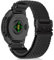 SeNool QuickFit 20mm Nylon Armband für Garmin Fenix 8 43mm/Fenix 7S Pro Solar/Fenix 7S/ Fenix 6S/Fenix 6S Pro/Fenix 5S, Sport Geflochtenes Uhrenarmbänder für Garmin Descent Mk3S/Descent Mk3Si-Schwarz