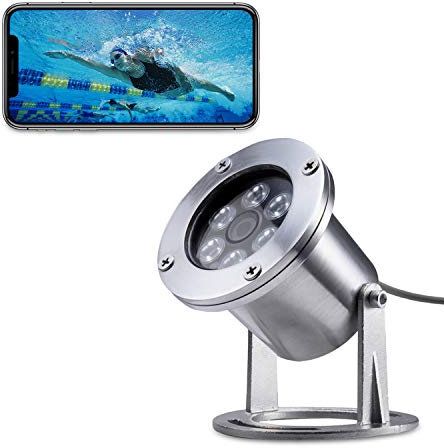 Barlus Underwater Camera 304 Stainless Steel IP68 1080P 2MP POE Ip Camera 30 Meters Length Special Line Lens 3.6MM