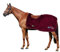 Horses, Pferdedecken Waterproof Warm, Wasserdicht, Weich, Bequem und Warm, Langlebig, Bordeaux, 135 cm
