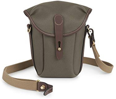 Galbin 10 Binocular Case (Sage FibreNyte/Chocolate Leather)