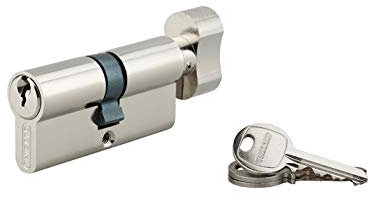 THIRARD - Cylindre à bouton 35 x 35 mm nickelé 3 clés