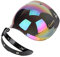 Qiilu Motorrad Helm Linse, Motorrad Retro 3-Snap Sonnenblende Schild Winddichte Helm Linse farbig