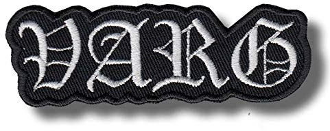 Varg Aufnäher zum Aufbügeln, bestickt