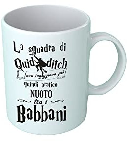 Tazza Babbani Tazza Nuoto Gioco tra i Babbani Saga magia maghetto Idea Regalo Divertente