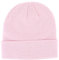 SHIPITNOW Hellrosa Herren oder Damen Wintermütze Einfarbig - Basic Strickmütze ohne Bommel - 100% Acryl Beanie- Einfaches und klassisches Mützen ohne Marke - Einheitsgröße
