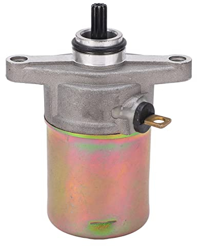 Elektrischer Anlasser, Motorrad Elektrischer Anlasser Ersatz für GY6‑50/60/80cc Go Karts Roller ATV UTV