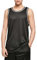 Mivaro Herren Tank Top Basketball Mesh, Achselshirt, Größe:5XL, Farbe:Schwarz/Weiß