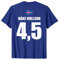 Hake Vollson 4,5 Sauftrikot Island Namen Fußball Partyurlaub T-Shirt