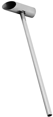 Cuillère en Acier Inoxydable, Machine à Cuillère à Sucre en Acier Inoxydable de 29 Cm pour Pièces de Rechange de Machine à Barbe à Papa, Cuillères à Sucre
