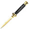 Joa Unique gold Pocket Folding Knife with AUS blade Sharp One-Handed Knife with Clip,Outdoor Messer survival Black for Camping,stahl gegen klappmesser mit Scheide