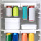 MOUMOUTEN Organizador Colgante De Latas De Refresco, Nevera, Bebidas, Almacenamiento De Bebidas, Soporte Colgante, Estante Para Refrigerador, Almacenamiento Para Nevera De Cerveza, Capacidad Para 8 La
