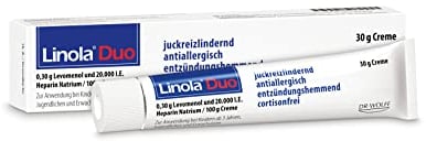 Linola Duo 30 g - Creme bei Neurodermitis, Ekzemen und Entzündungen der Haut | wirkt juckreizlindernd und entzündungshemmend | Ohne Cortison