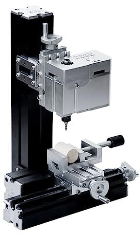 ZHRUI Mini Fresatrice In Metallo Elettrolitico 36 W 20000rpm DIY verticale Miniatura Mill Tornio Macchine Utensili per Creatore Creativo Miniatura Miller