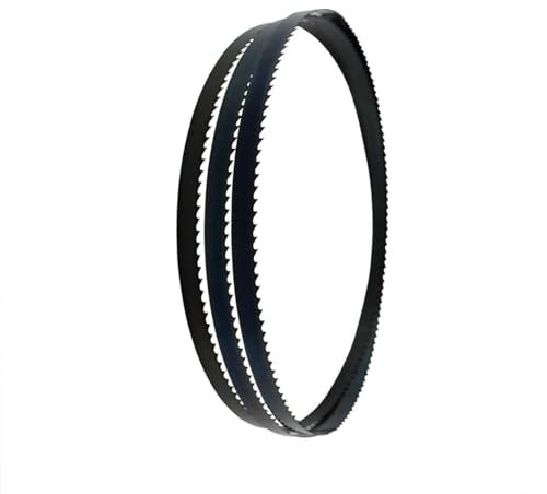 Lame de scie à ruban 2820x20x0,62mm/111 x 0,8 x 0,025 , 4 lames de scie à ruban noires TPI for couper le bois, le PVC et l'aluminium fin