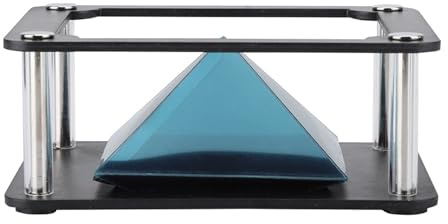 Smartphone 3D Holographic Display Stands Projector 3.5-6inch Mobile Smartphone Hologram Bracket (Cylindrical style)