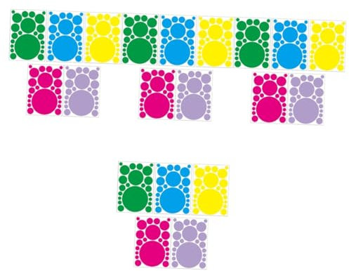 BESTonZON 20blätter Glitzernde Wandaufkleber Tlg Tiefgrün Rosarot Und Helllila Selbstklebend Für Kinderzimmer Und Klassenzimmer Einfache Anwendung Dekorativ Und Abnehmbar Bringt Farbe Und