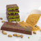 LUXURY BITES Chocolat Dubaï (210 g), fabriqué à la main par Chocolat de Belgique, au chocolat Dubaï Kadayif et à la pistache