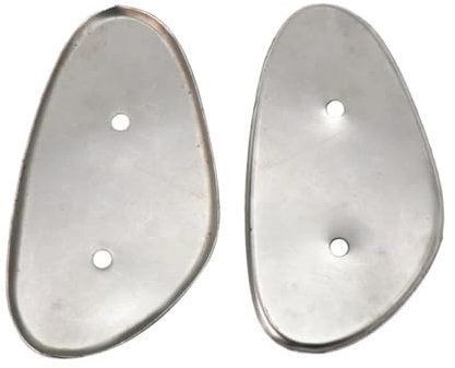 Motorradtankpad Schwarze seitliche Gummipads für den Motorrad-Kraftstofftank für R51 R52 R71 R72 R75 für Ural M71 M72 für CJ-K750 K750