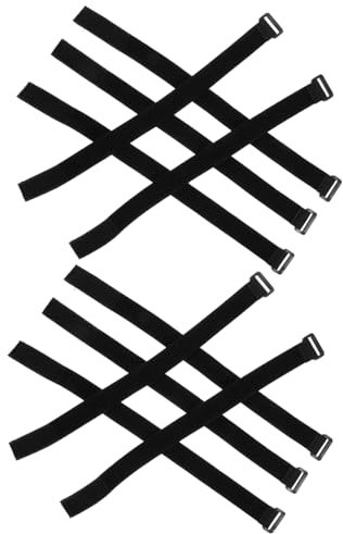 Gadpiparty Lock Cable Wire Ties 20pcs Reusable Fastening Cable Ties Hook Loop Cable Tie for Fastening Black 2.5 * 30cm Cable Tie Organizer