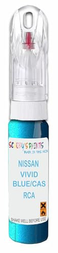 SCOOBYS PAINTS BACK IN THE MIX Paint Touch Up Pen For Nissan Vivid Blue/Caspian Blue Rca Scratch Removal Car Repair