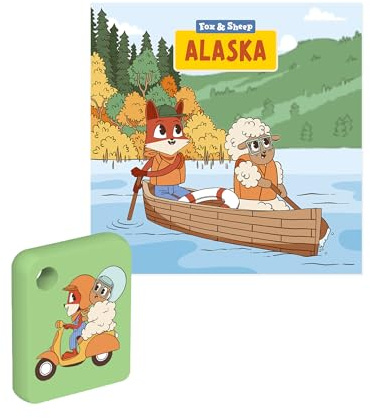Galakto Audio-Token: Rund um die Welt mit Fuchs und Schaf - Pisa & Alaska | Hörspiel für Kinder ab 3 Jahren, Spielzeit ca. 48 Minuten