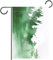 Bandiera da giardino con inchiostro verde su sfondo bianco, 30,5 x 45,7 cm, double face, bandiera stagionale per esterni, per cortile, fattoria, patio, prato