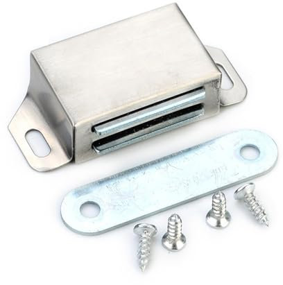 Tope de puerta de cocina KAK-519 con pulsador táctil y tornillos (1 unidad)