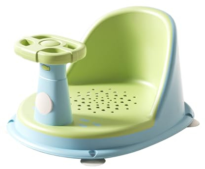 Baby Badesitz Badewannensitz - Rutschfeste Baby Badesitz Mit Saugnäpfen - Tragbarer Badewannen Für Kleinkinder Und Neugeborene Für Dusche Oder Badewanne