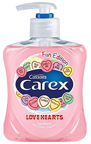 Carex Fun Edition Love Hearts Hand Wash 250ml (PACK OF 6)