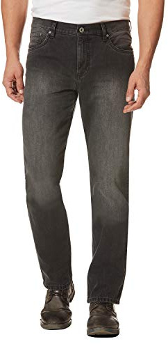HERO BY JOHN MEDOOX Denver Herren 5-Pocket-Jeans Straight Fit Denim/Jeans clean wash gerade lang