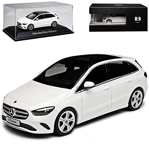 Mercedes-B B-Klasse W247 Van Polar Weiss 3. Generation Ab 2018 1/43 Herpa Modell Auto