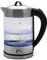 Karaca Wasserkocher Glas 1.7 Liter, Led-Beleuchtung Inox, Edelstahl Kettle, BPA Frei, 2200 Watt, 10/15 Tassen, Warmhaltefunktion, Kräutertee, Teemaschine
