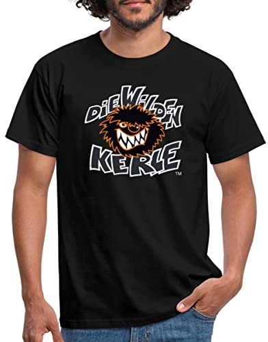Spreadshirt Die Wilden Kerle Logo Wild Männer T-Shirt Herren Fanartikel Gr. XL Schwarz